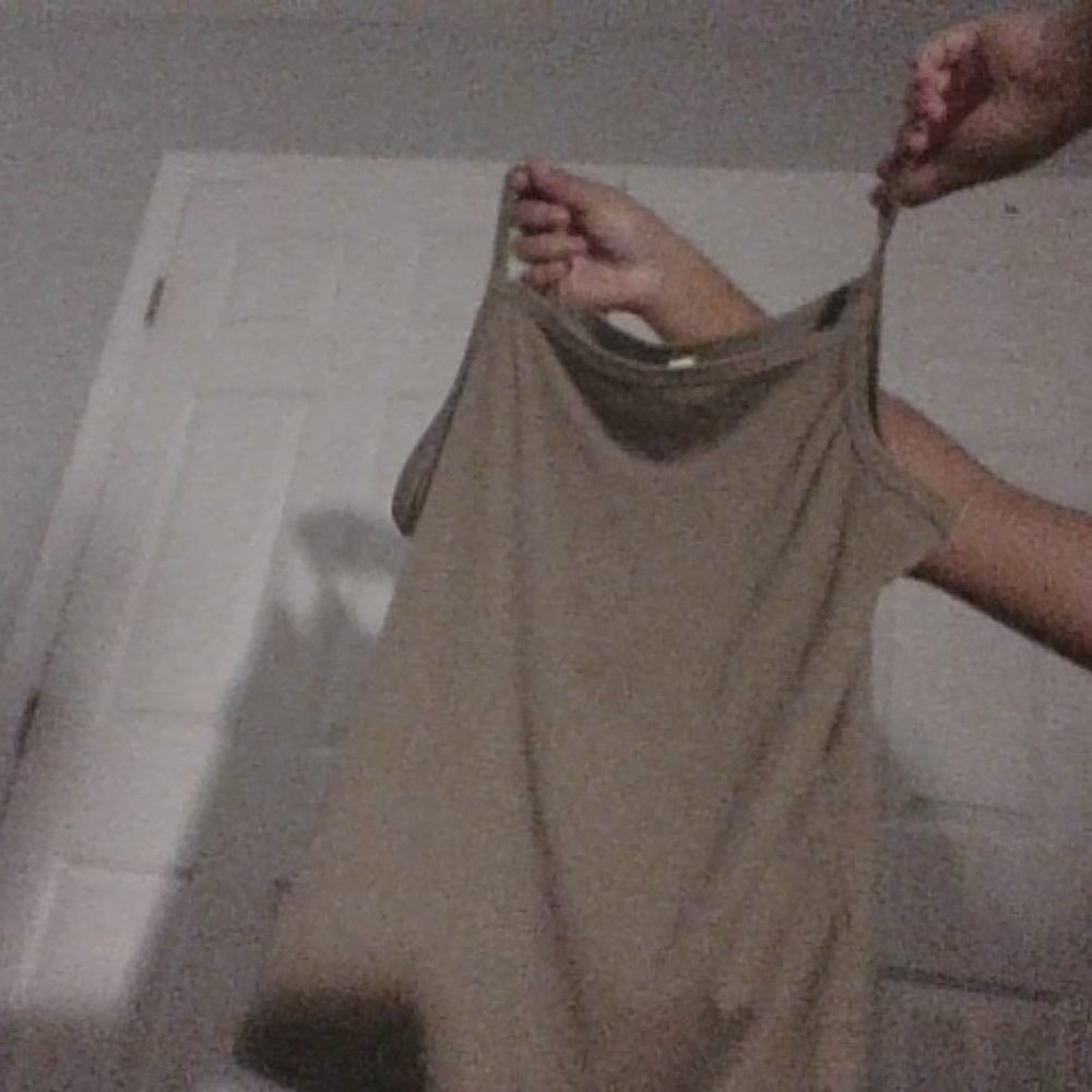 Sage green tank top